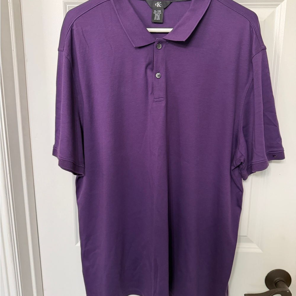 Rich Purple Men's Polo Shirt